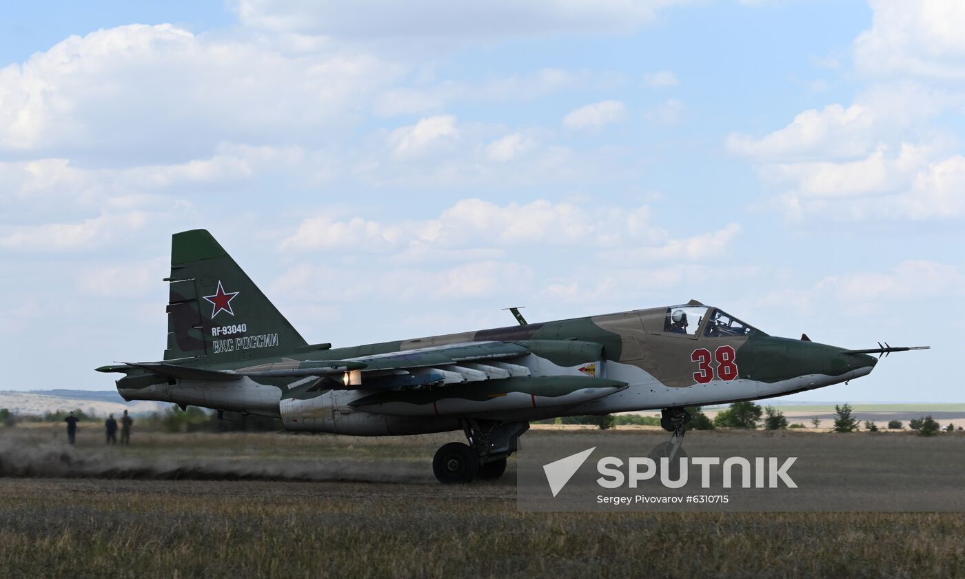 Russia Air Force Drill