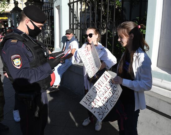 Russia Belarus Presidential Election Protest 