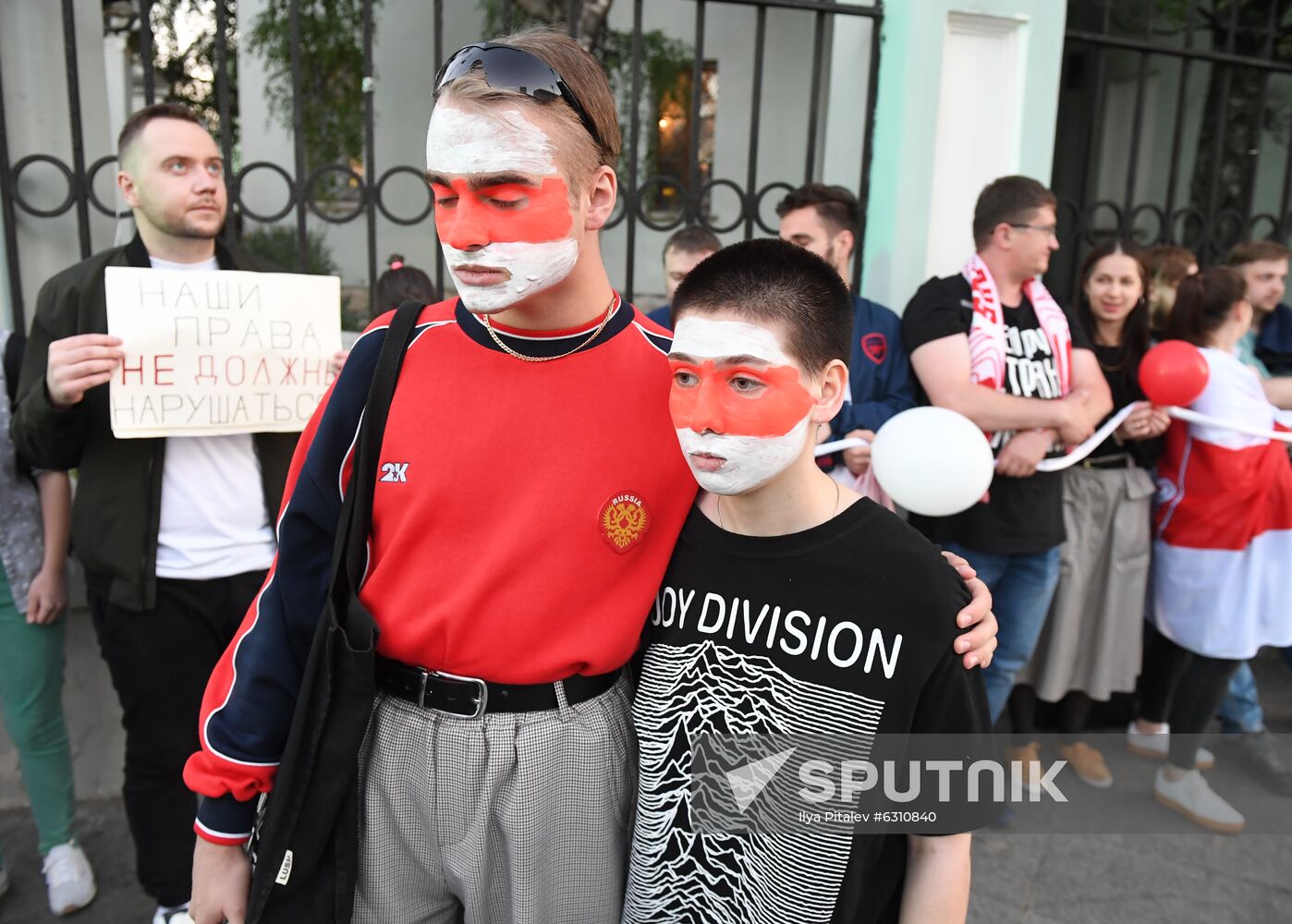 Russia Belarus Presidential Election Protest 