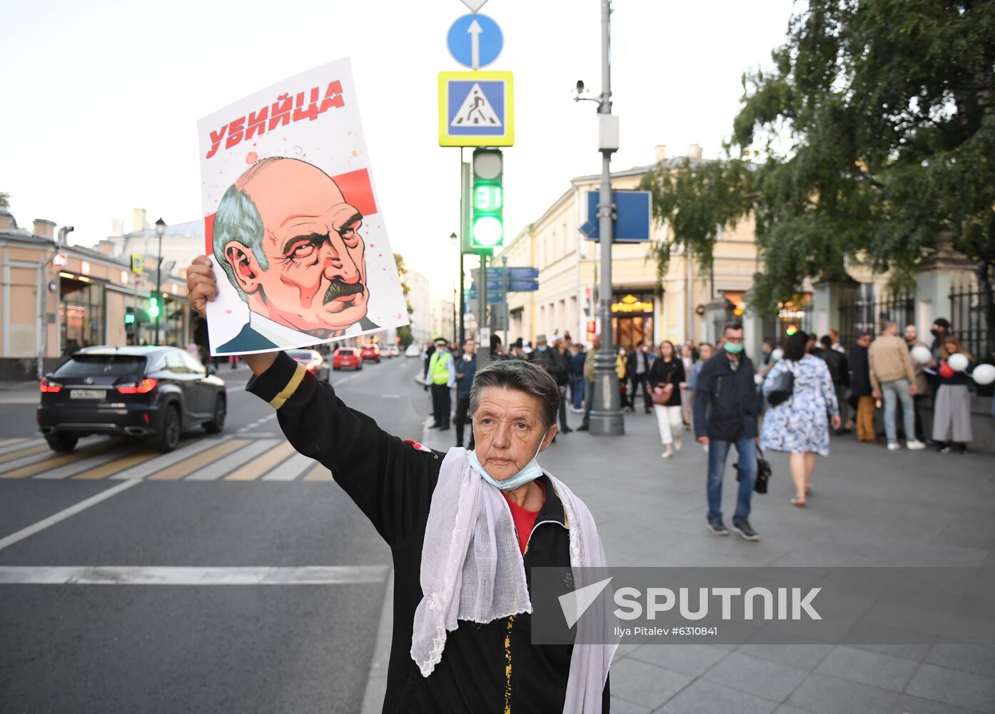 Russia Belarus Presidential Election Protest 