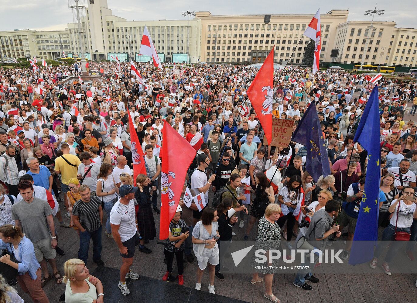 Belarus Presidential Election Protest 