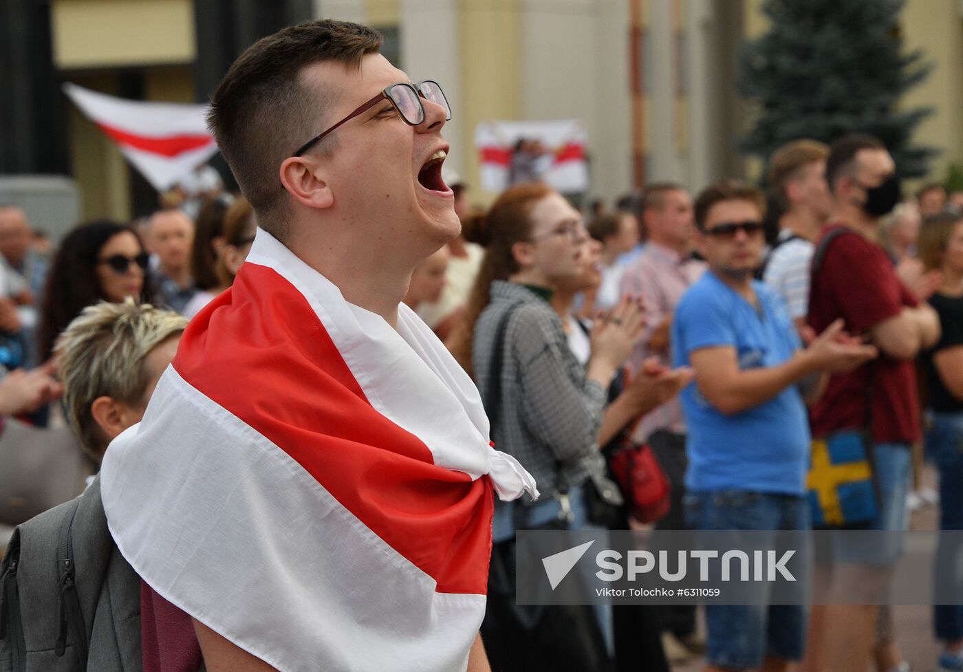 Belarus Presidential Election Protest 
