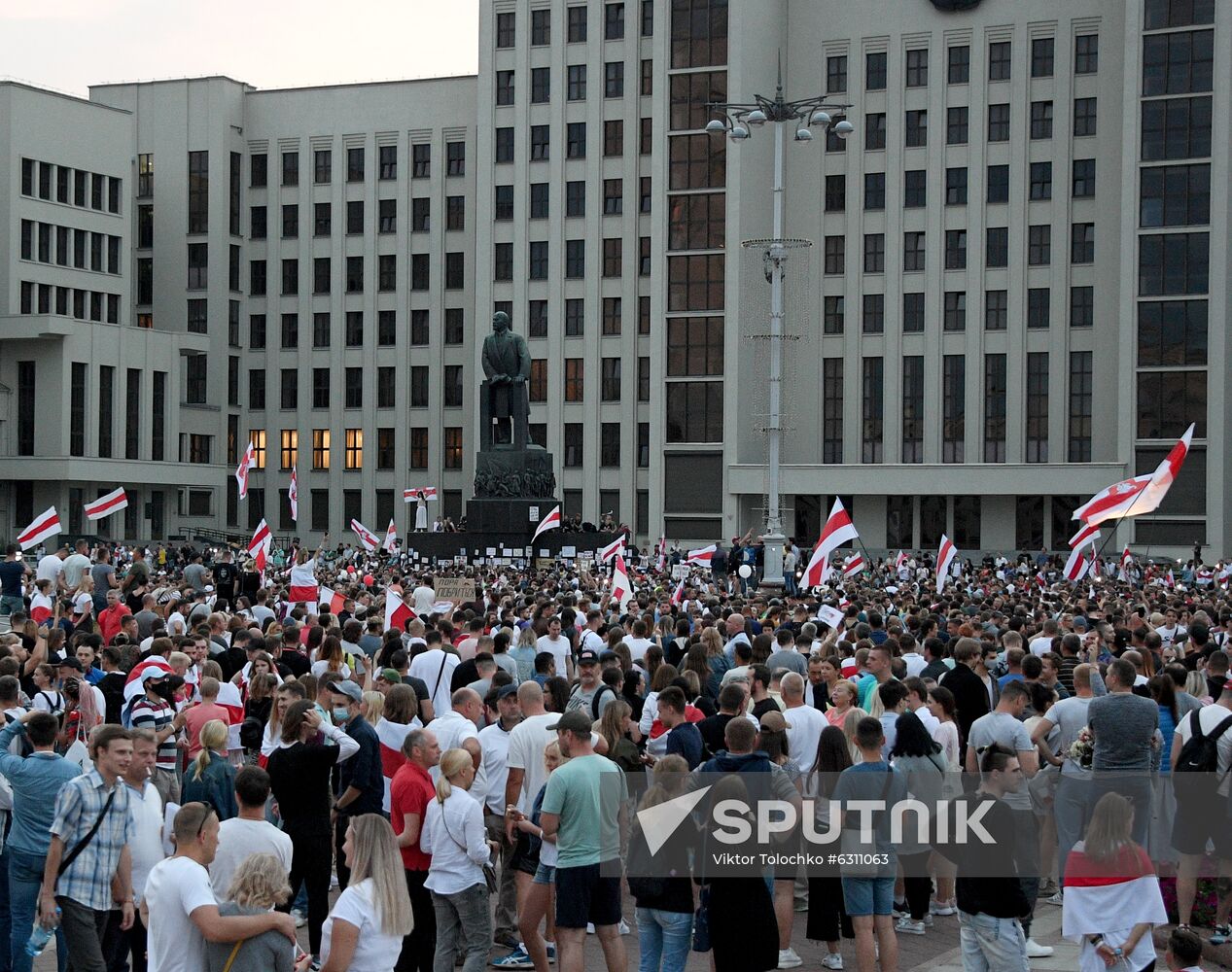 Belarus Presidential Election Protest 