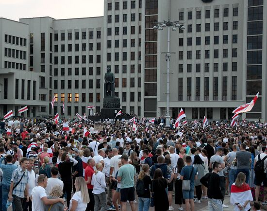Belarus Presidential Election Protest 
