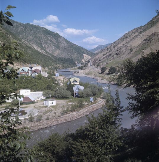 Gornaya Skazka holiday hotel for builders of Nurek hydropower plant