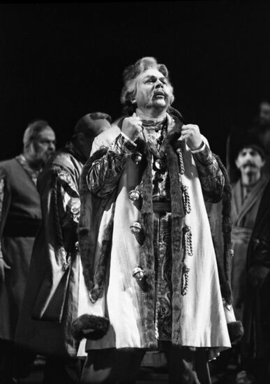 Scene from Pyotr Tchaikovsky's opera 'Mazeppa'