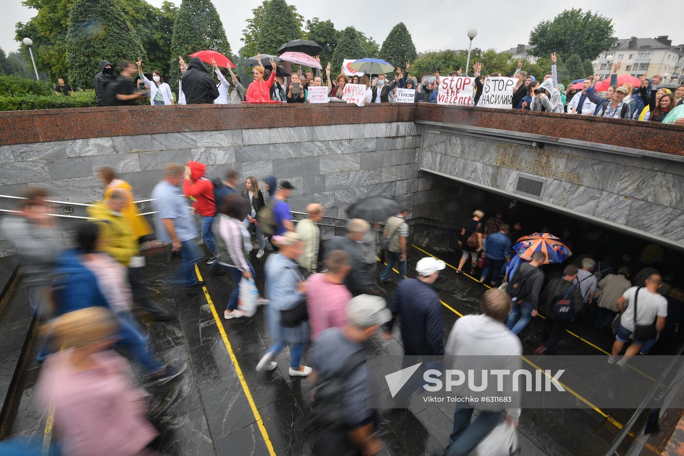 Belarus Presidential Election Protest