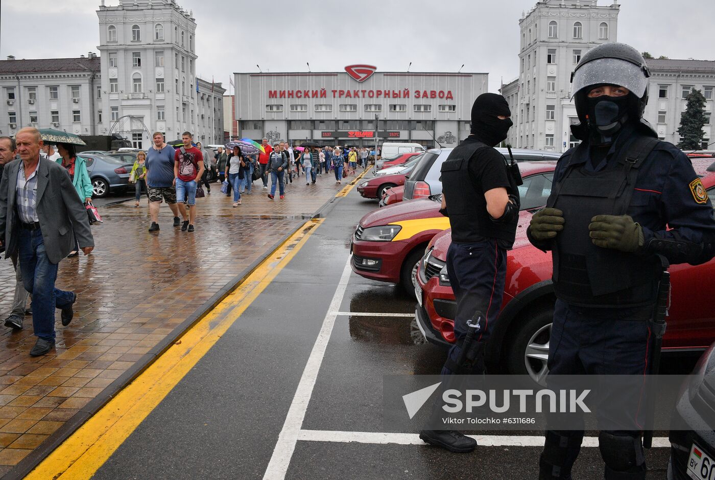 Belarus Presidential Election Protest