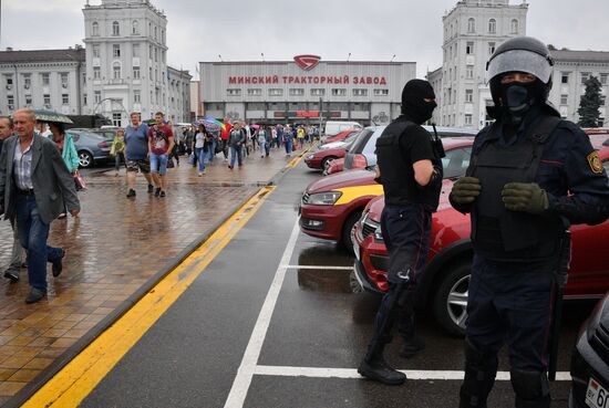 Belarus Presidential Election Protest