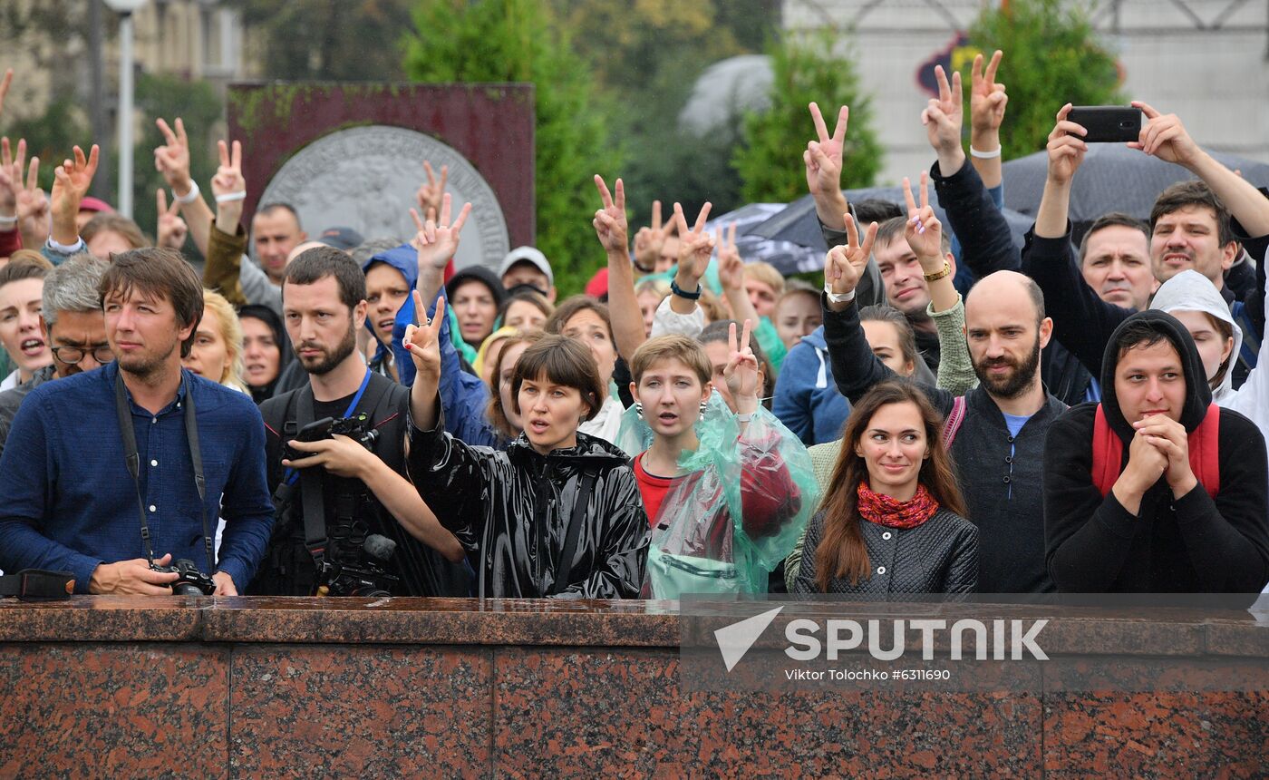 Belarus Presidential Election Protest