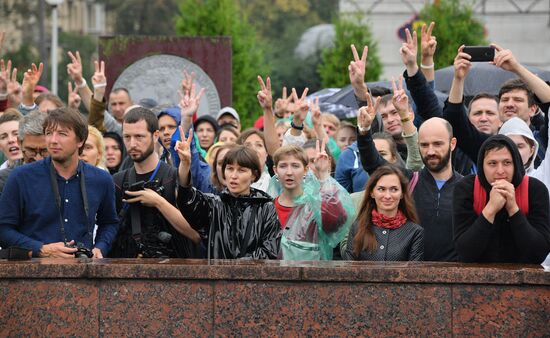 Belarus Presidential Election Protest