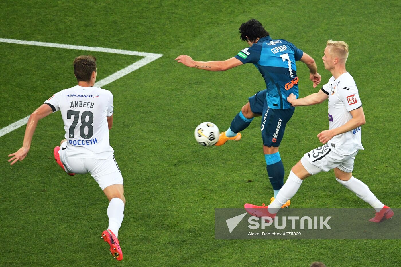 Russia Soccer Premier-League Zenit - CSKA