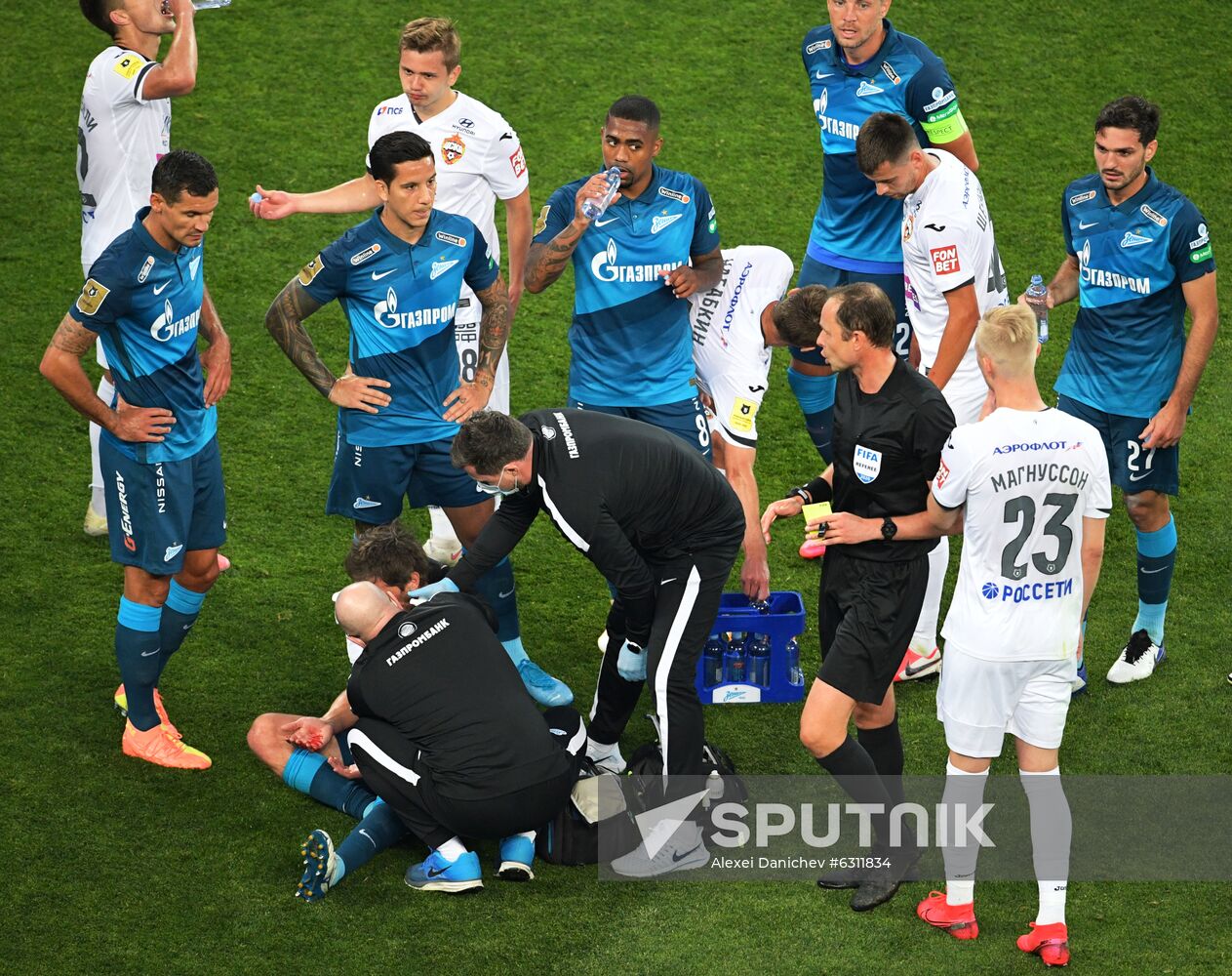 Russia Soccer Premier-League Zenit - CSKA