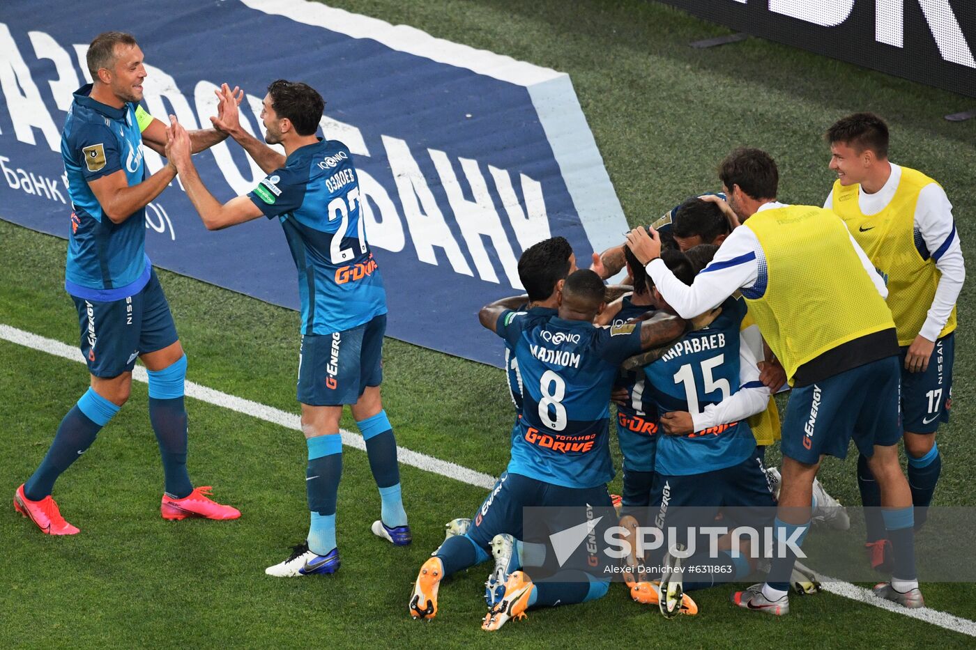 Russia Soccer Premier-League Zenit - CSKA