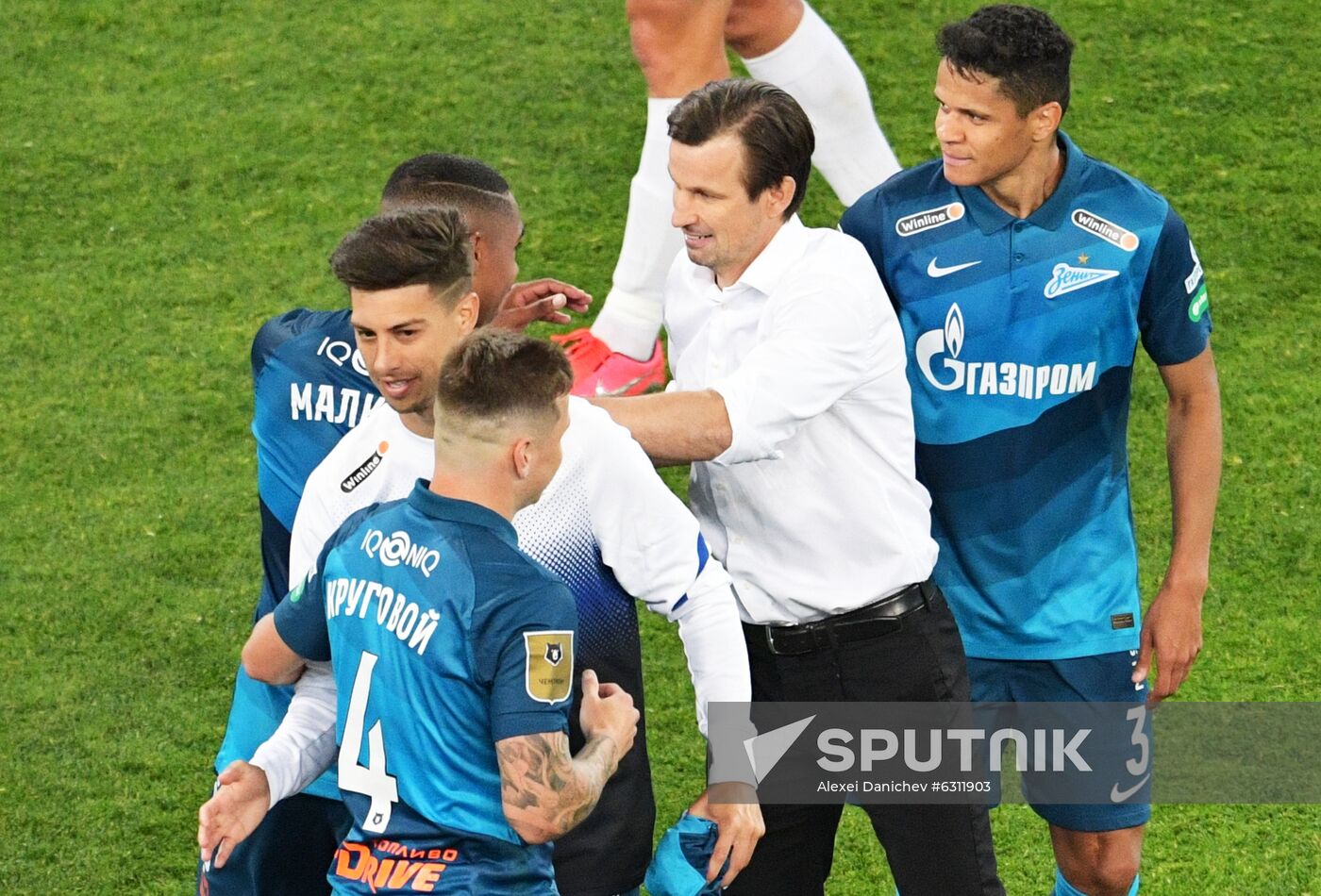 Russia Soccer Premier-League Zenit - CSKA