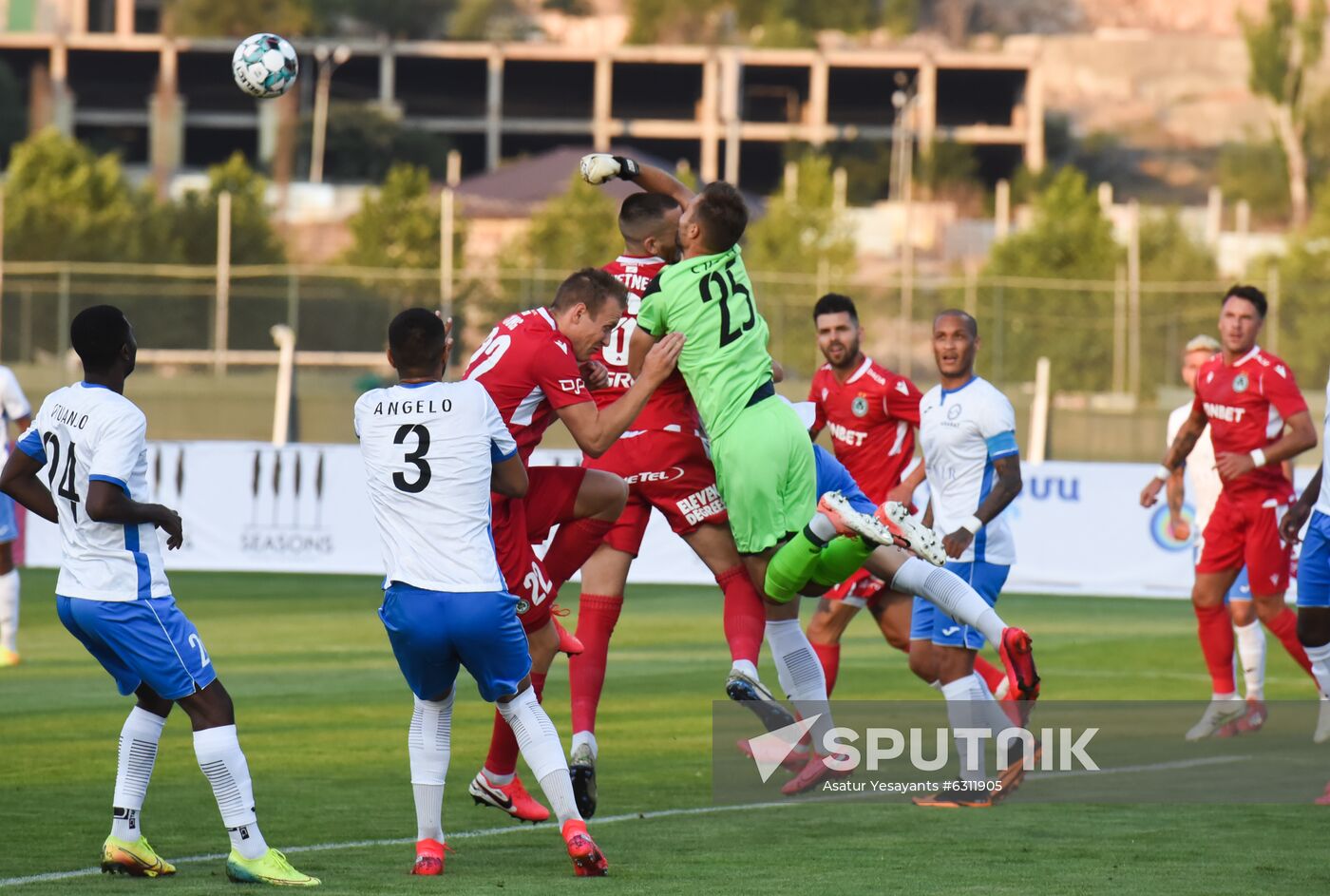 Armenia Soccer Champions League Ararat-Armenia - Omonoia