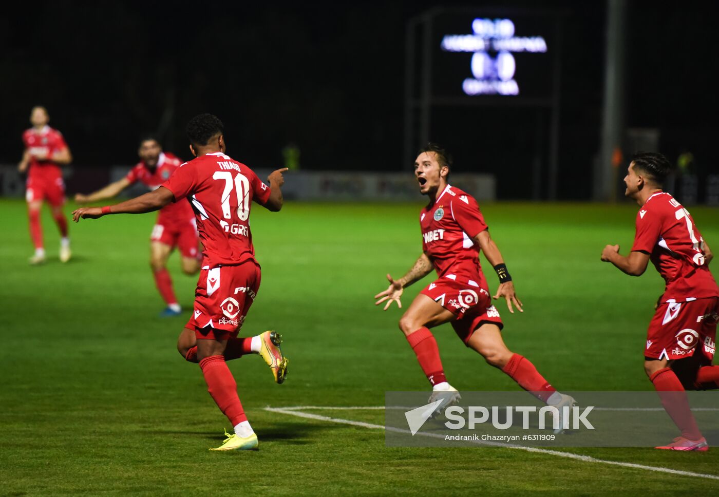 Armenia Soccer Champions League Ararat-Armenia - Omonoia