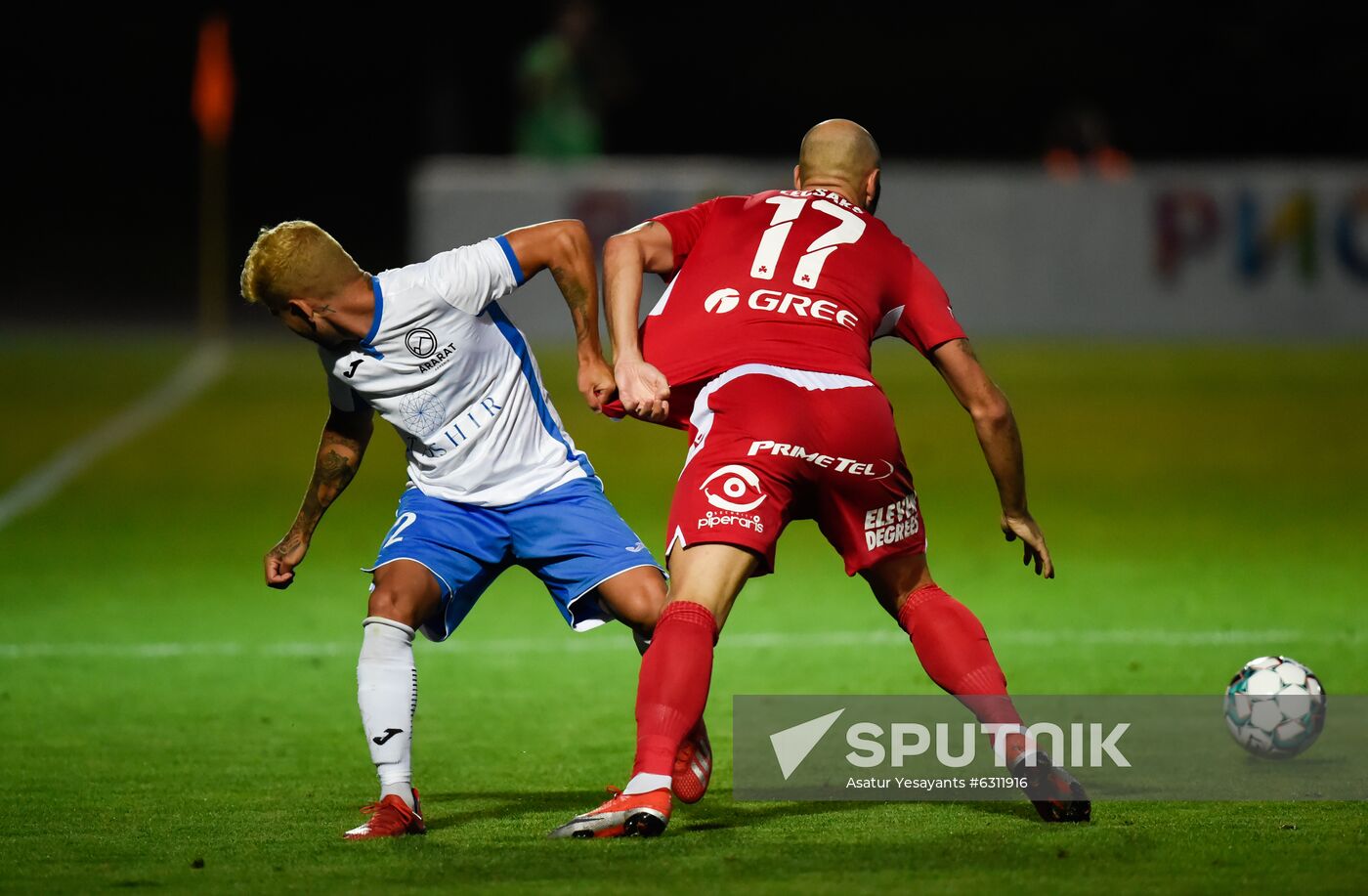 Armenia Soccer Champions League Ararat-Armenia - Omonoia