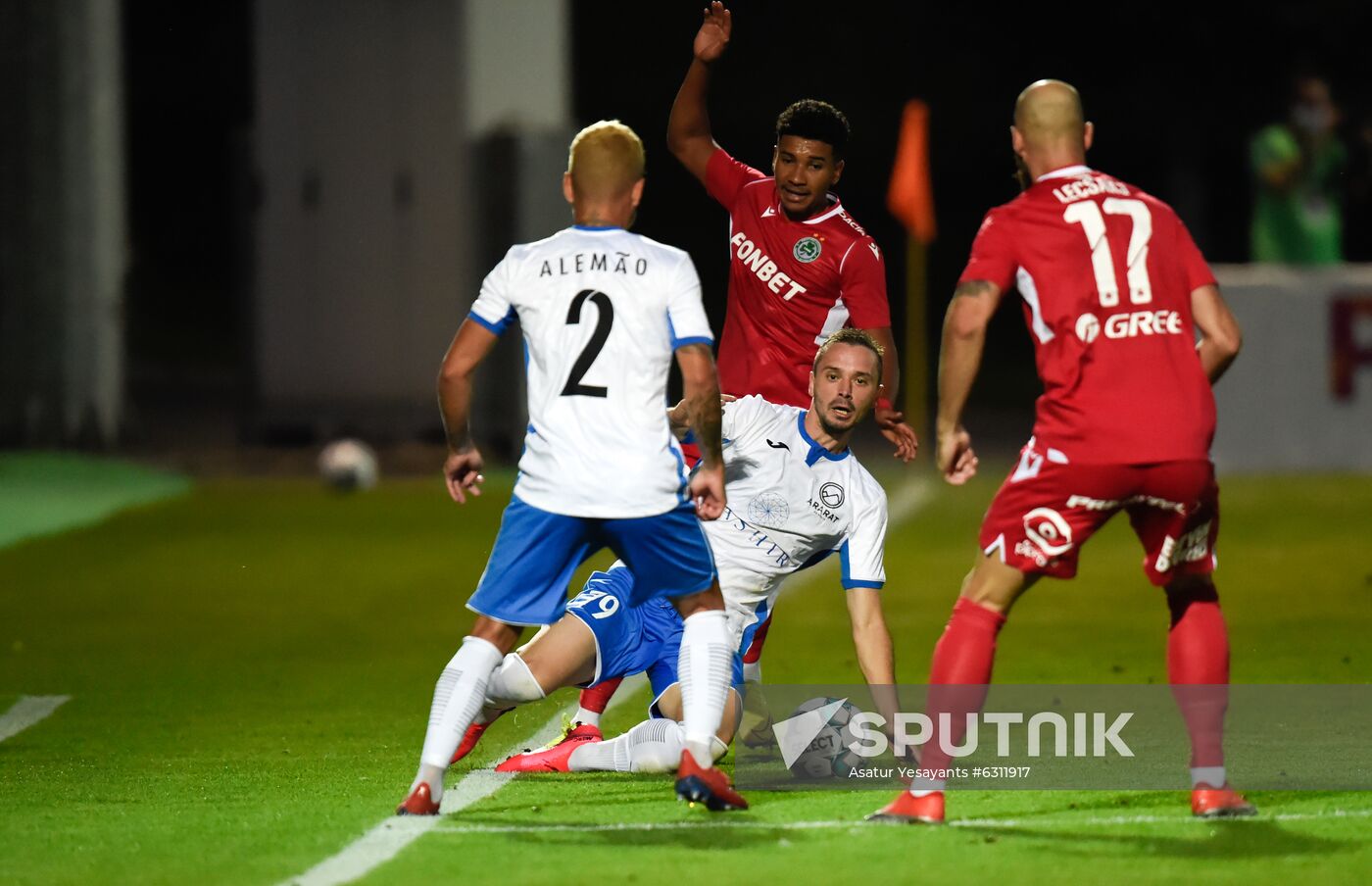 Armenia Soccer Champions League Ararat-Armenia - Omonoia