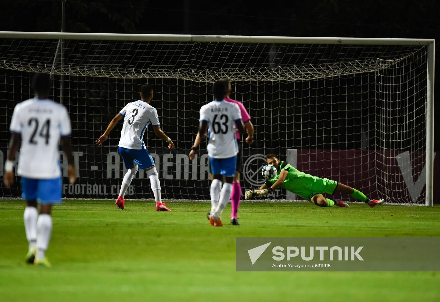 Armenia Soccer Champions League Ararat-Armenia - Omonoia