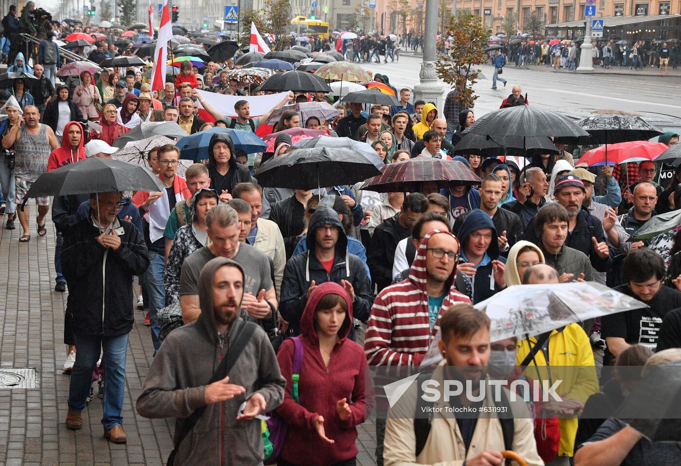 Belarus Presidential Election Protest