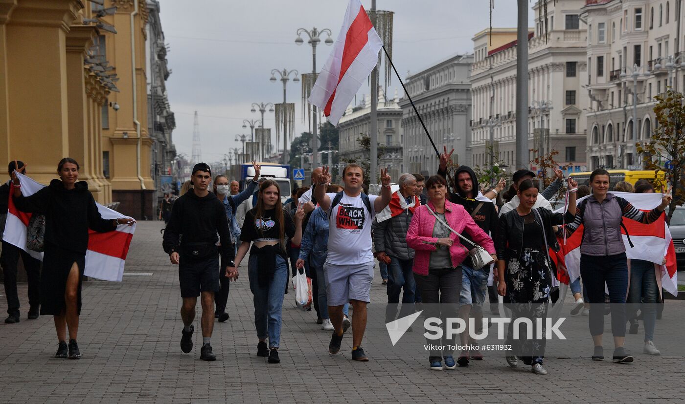 Belarus Presidential Election Protest