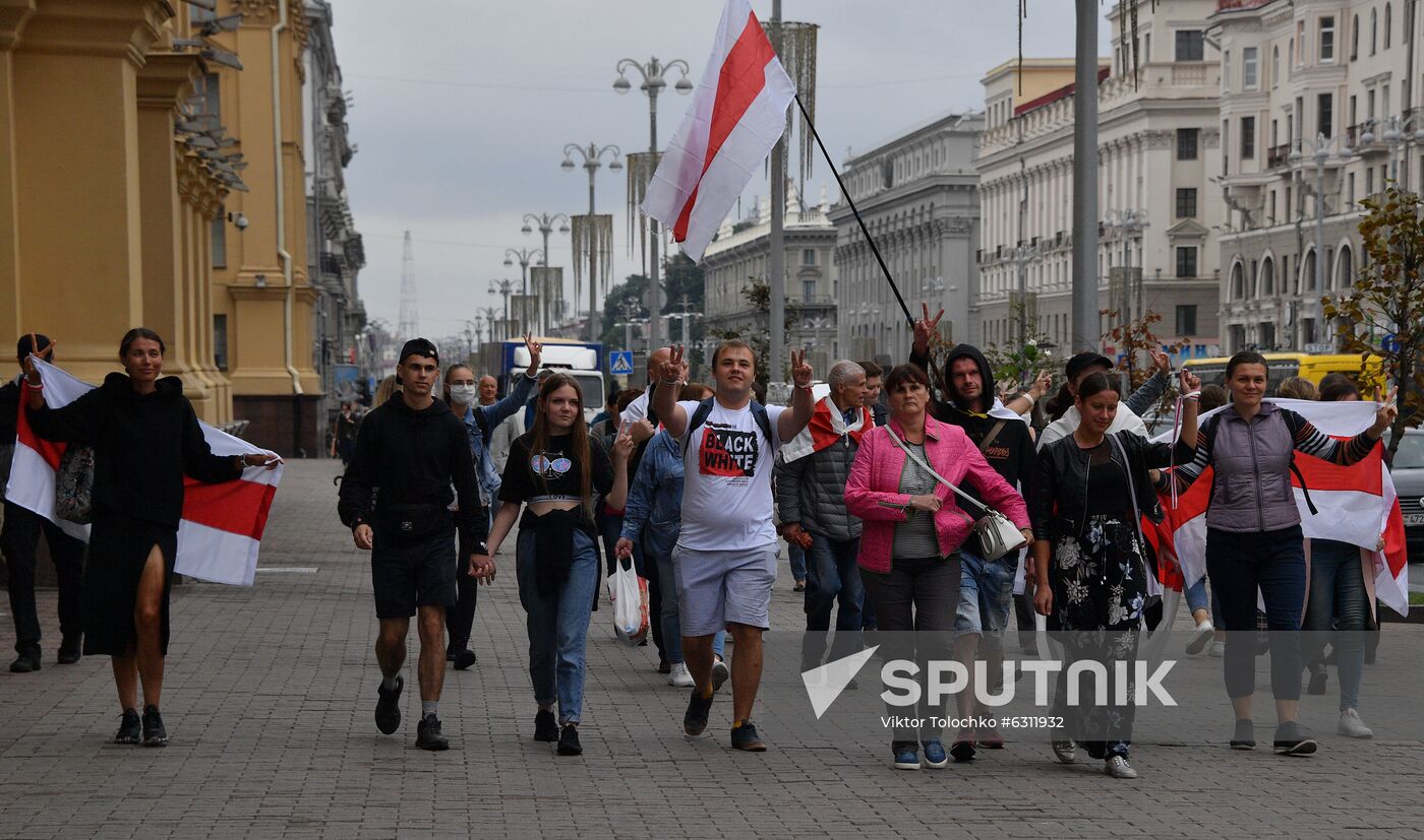 Belarus Presidential Election Protest