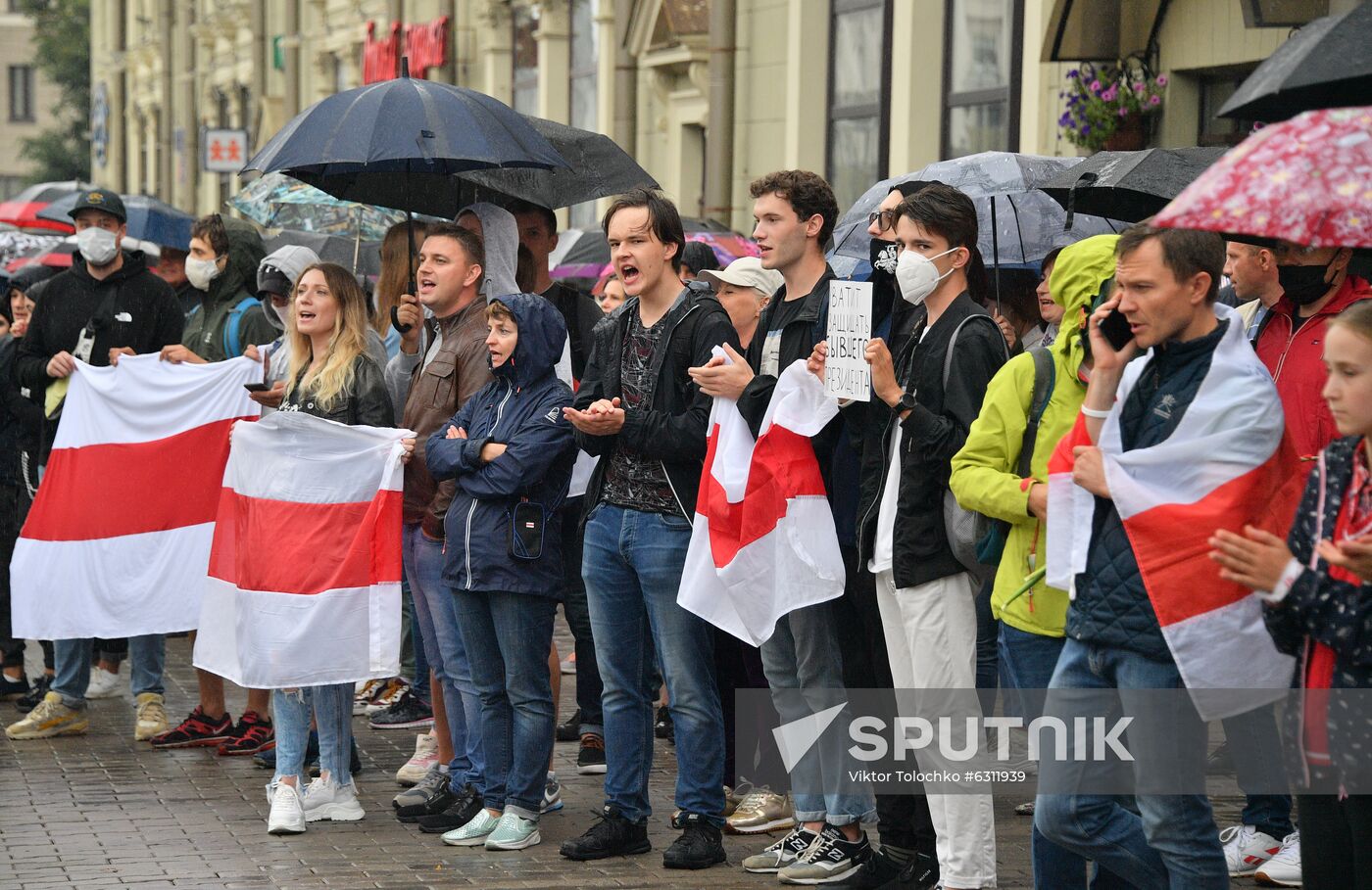 Belarus Presidential Election Protest