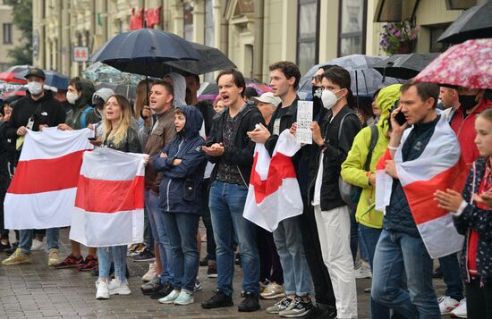 Belarus Presidential Election Protest
