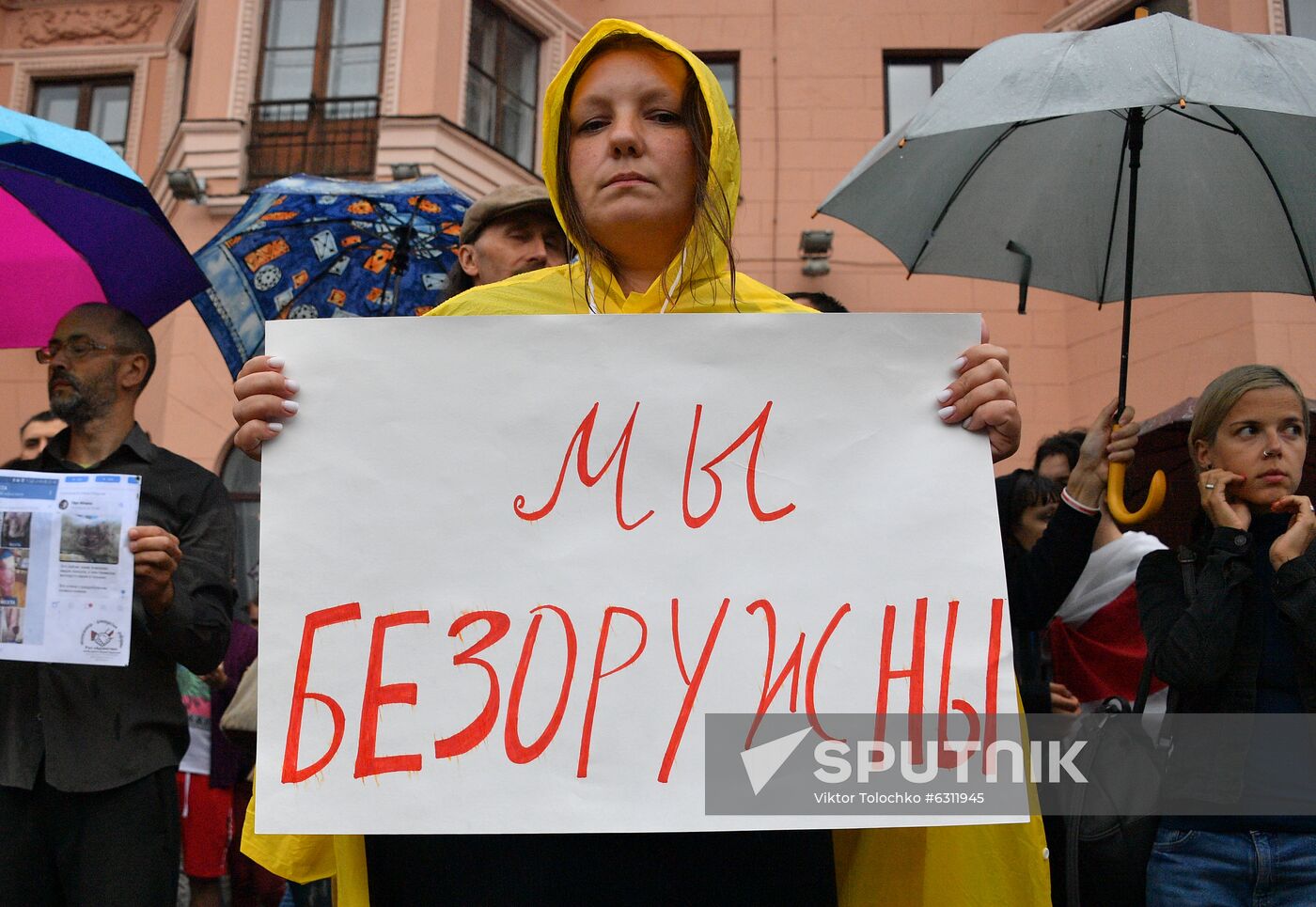 Belarus Presidential Election Protest
