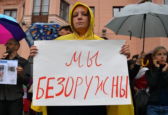 Belarus Presidential Election Protest