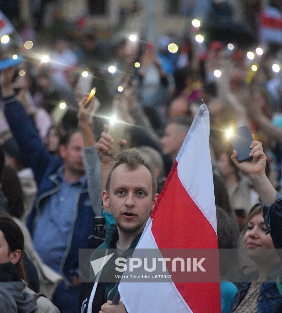 Belarus Presidential Election Protest