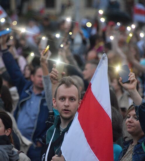 Belarus Presidential Election Protest