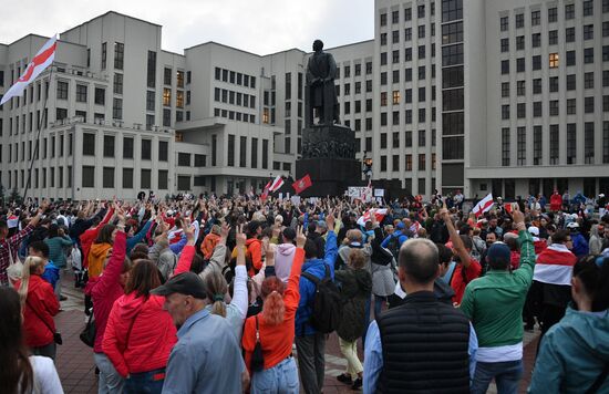 Belarus Presidential Election Protest