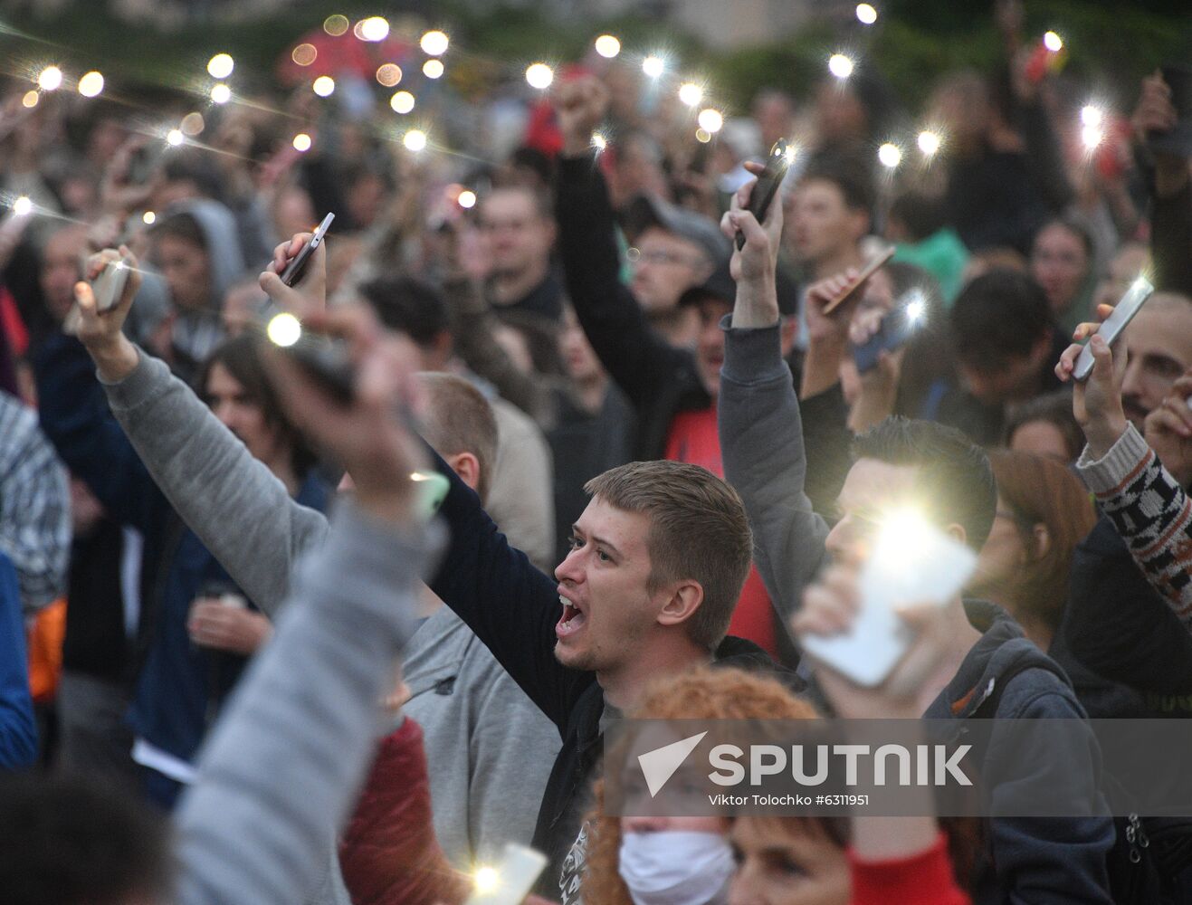 Belarus Presidential Election Protest