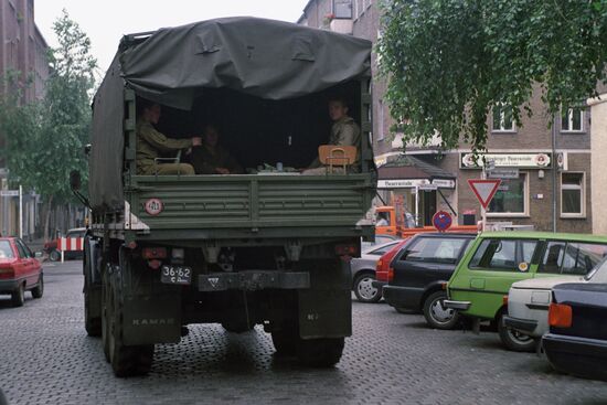 Withdrawal of Western Army Group from Germany