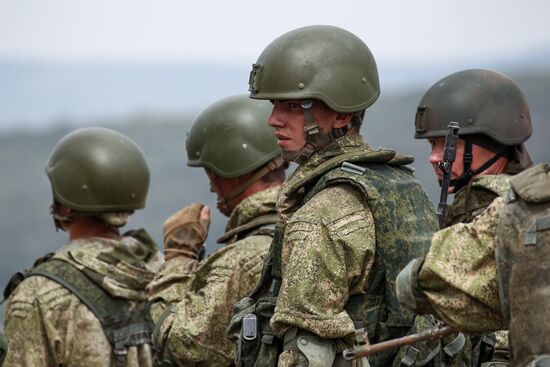 Russia Airborne Troops Drills