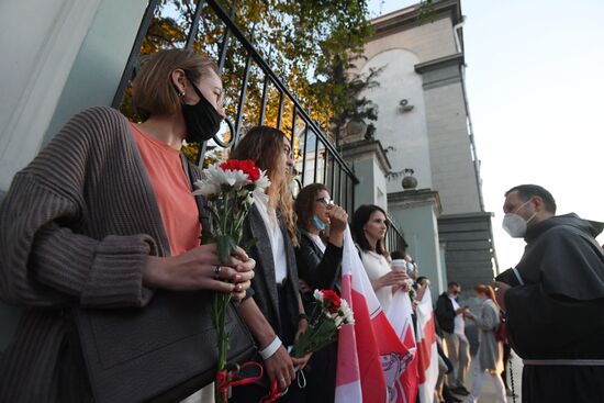 Russia Belarus Presidential Election Protest