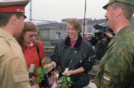 Withdrawal of Western Army Group from Germany
