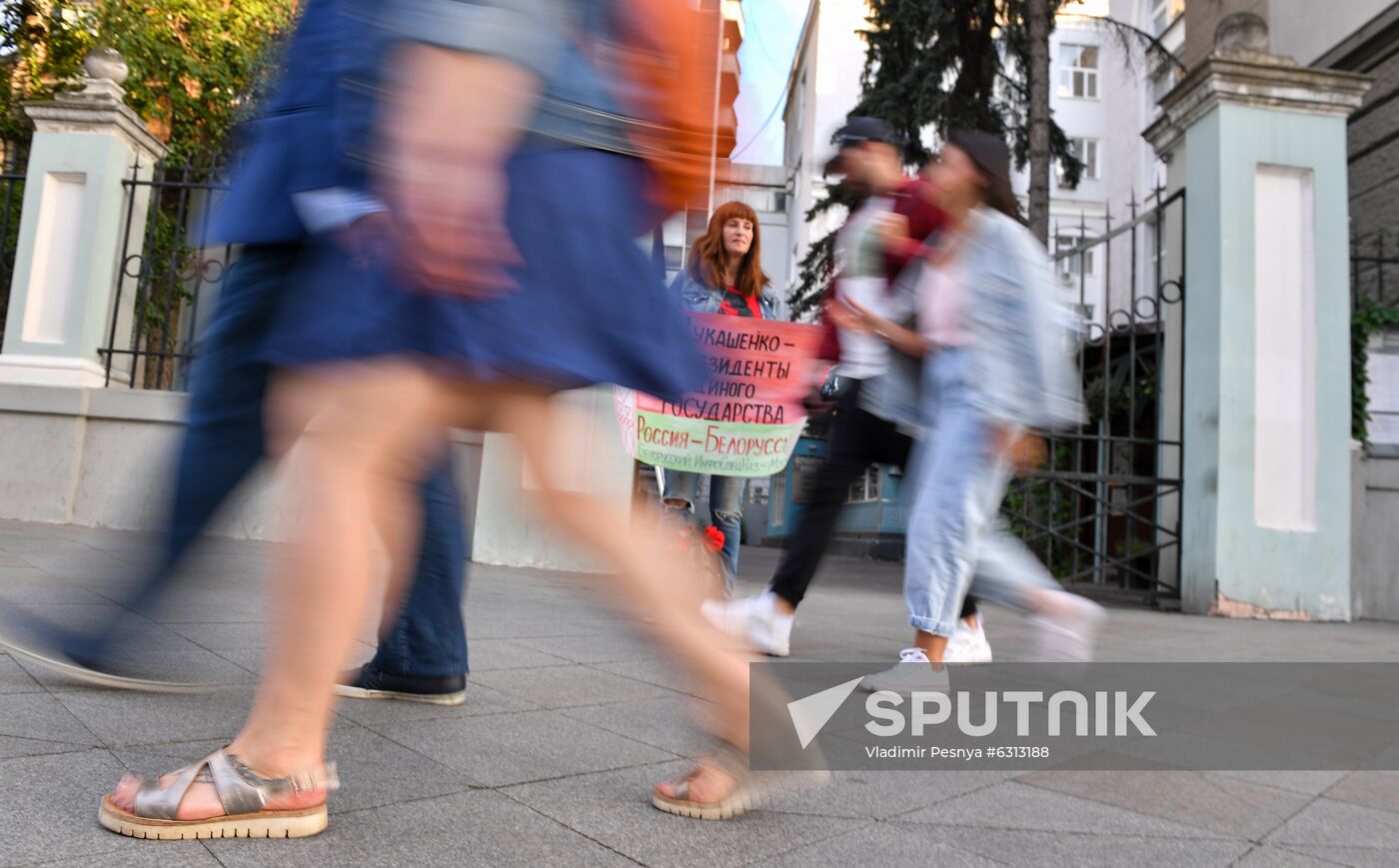 Russia Belarus Presidential Election Protest