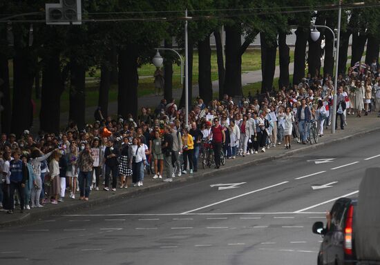 Belarus Presidential Election Protest