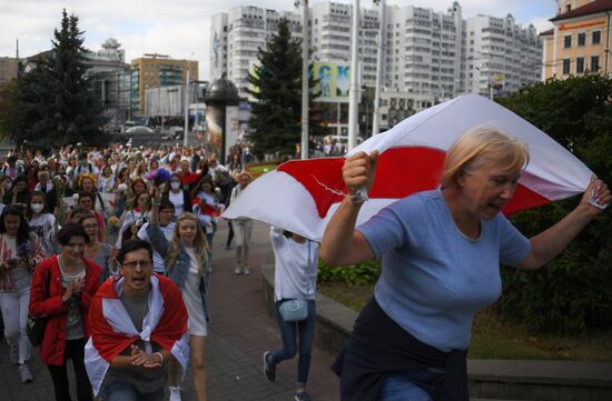 Belarus Presidential Election Protest