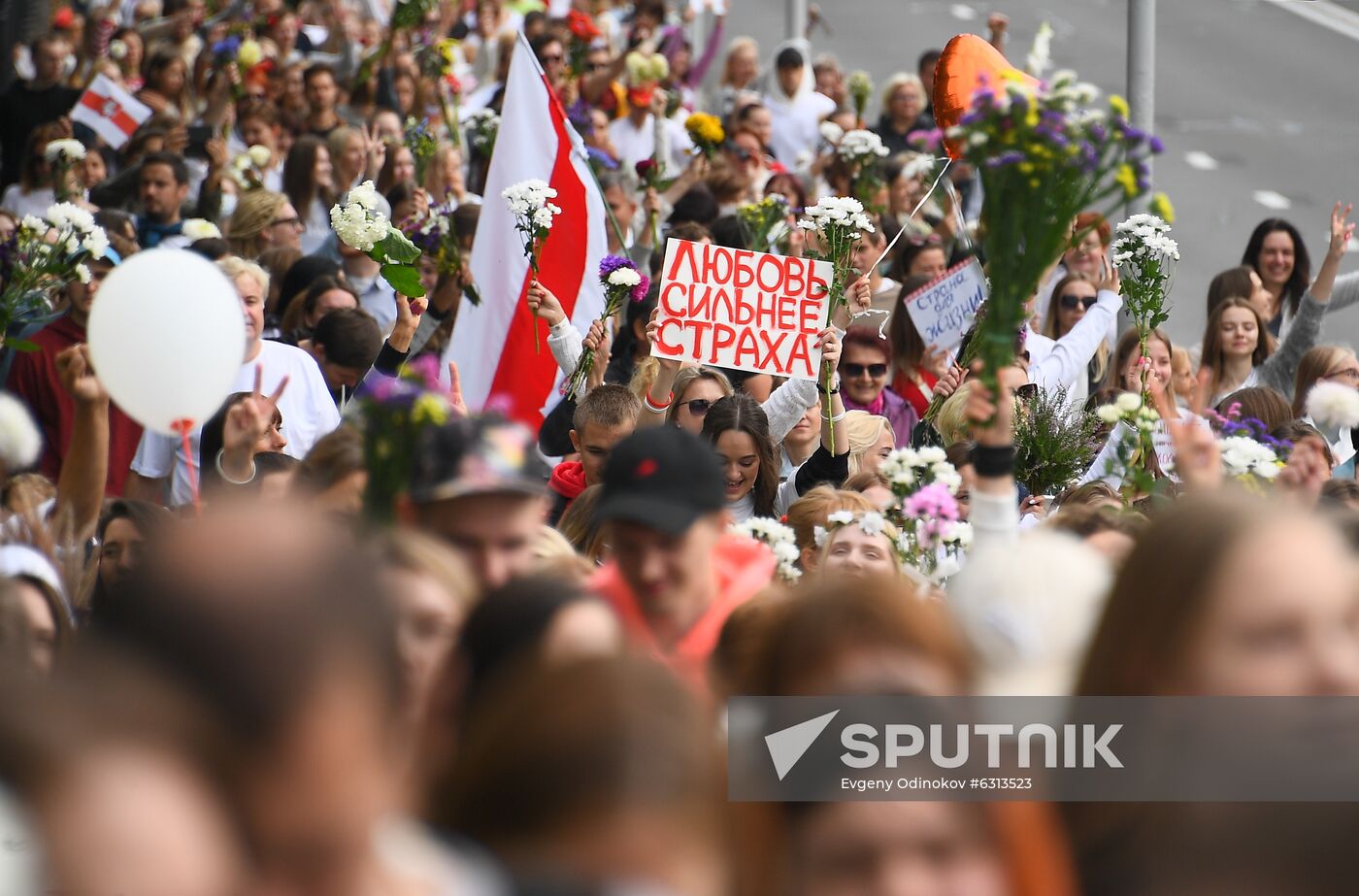 Belarus Presidential Election Protest