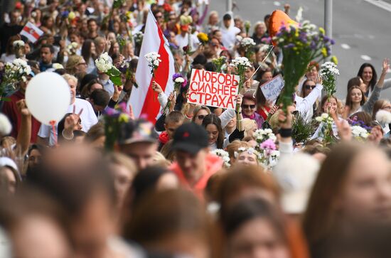 Belarus Presidential Election Protest