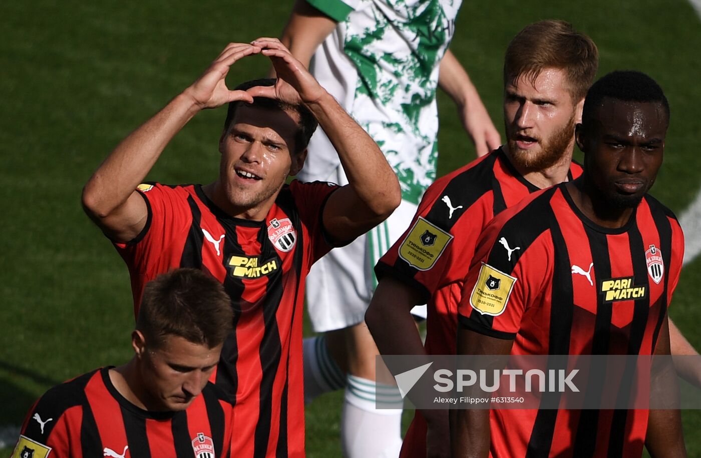 Russia Soccer Premier-League Khimki - Akhmat