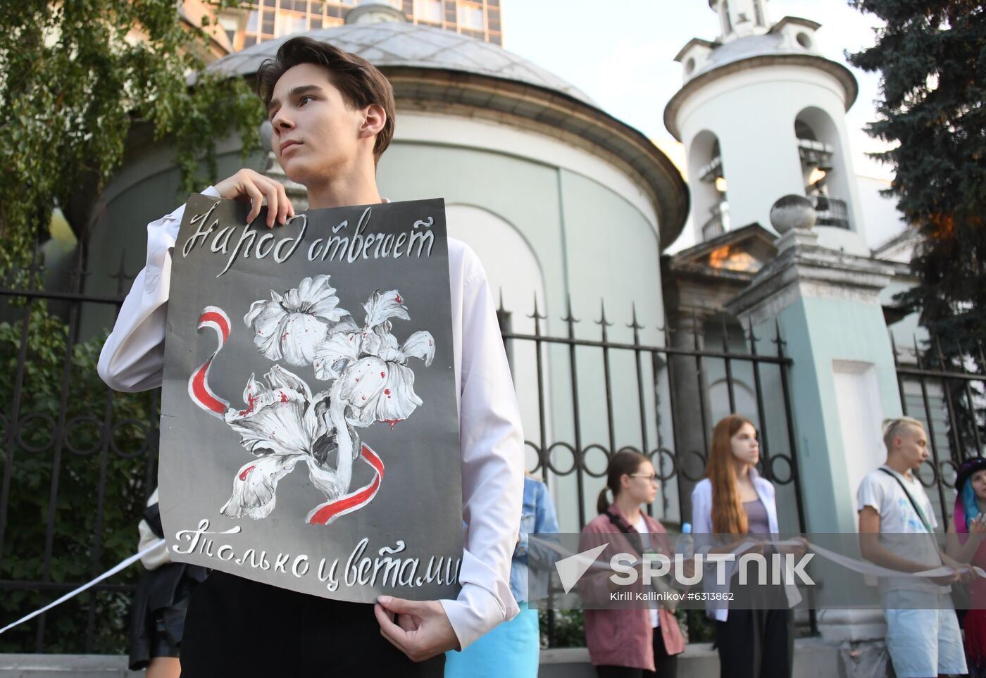 Russia Belarus Presidential Election Protest