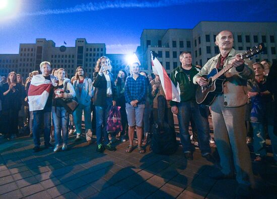 Belarus Presidential Election Protest