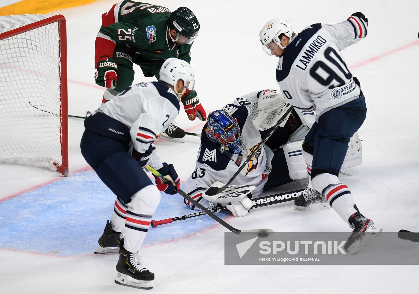 Russia Ice Hockey Champions Cup Ak Bars-Metallurg