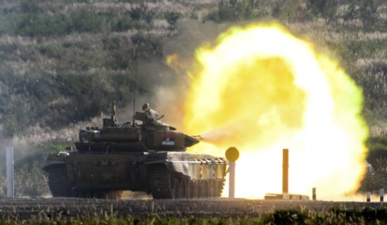 Russia Army Forum Tank Biathlon