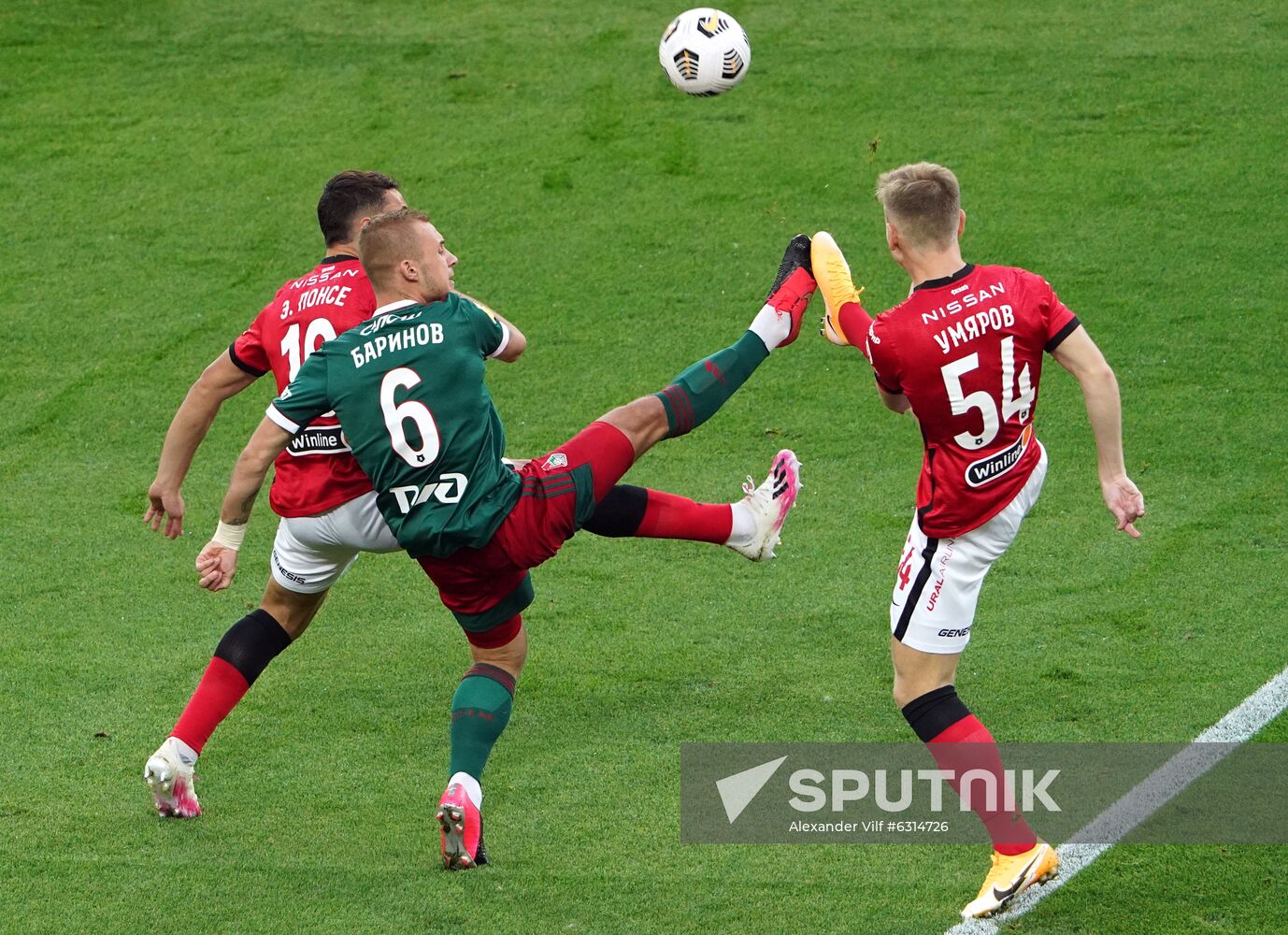 Russia Soccer Premier-League Spartak - Lokomotiv